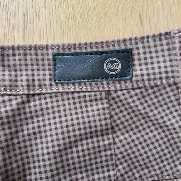 NWT Ag Tailored Kinsley Sueded Sateen High Rise Crop Pant Size 26 - Picture 3 of 6